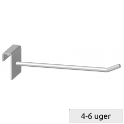 Single hook, reinforced, for 10mm bar