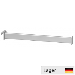 Straight arm, with plate end, for 10mm bar