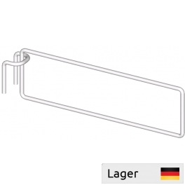 Divider arm, for perforated backbar