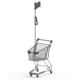 Childrens' Shopping Trolley GE BT with flagpole