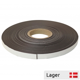 Magnetic tape 19mm, self adhesive | GECK