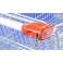 Coin lock for Shopping Trolley with round handle