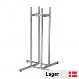 Garment stand, base 87x87cm, for 4 arms