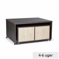 Sales podium with 4 drawers