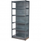 Shelving with front upright