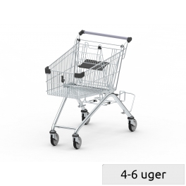 Shopping Trolley GEA S with retractable shelf