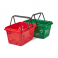 28 L Plastic Shopping Basket - with/without Logo