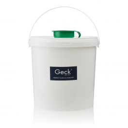 Dispenser bucket for wet wipes