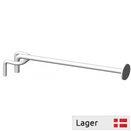 Single hook for 6mm bar, with Ø27 price plate