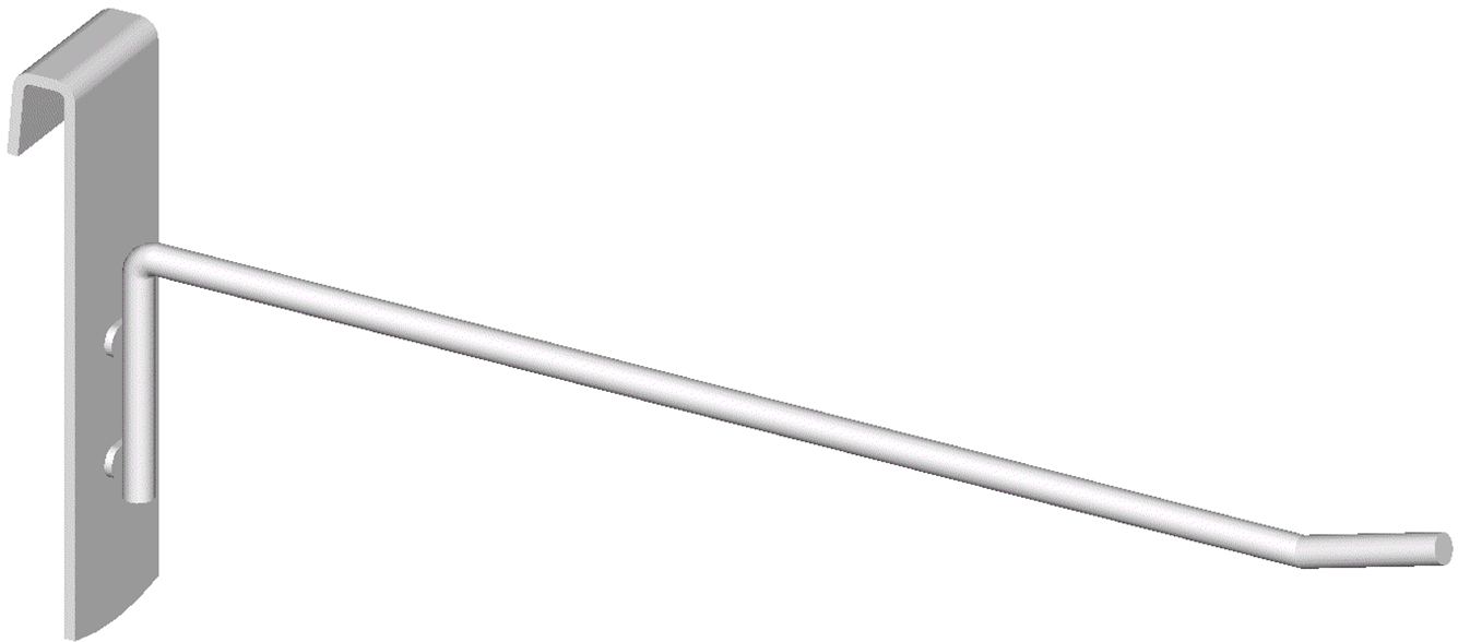 Hooks for wire mesh panels