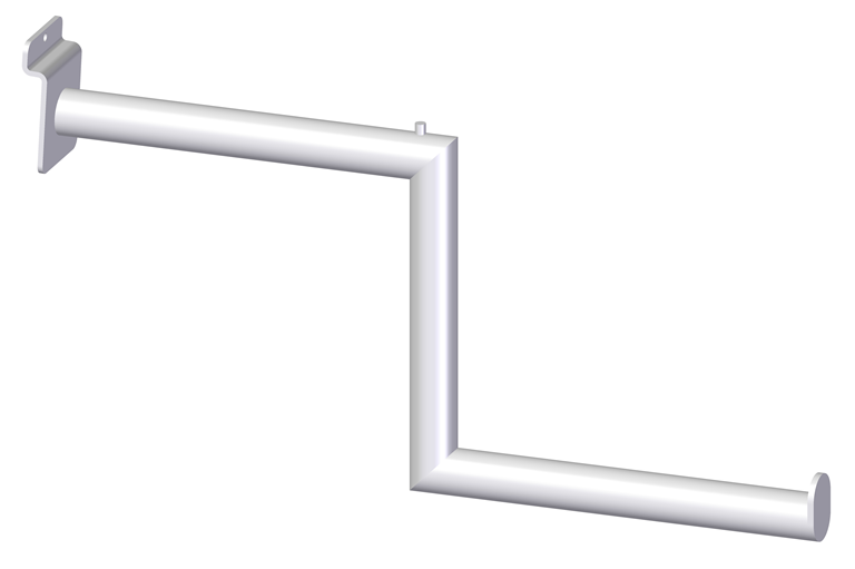 arm in 2 levels slatted panels